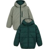 WE Fashion - Reversible Jas - Jongens - Met Capuchon - Gewatteerd