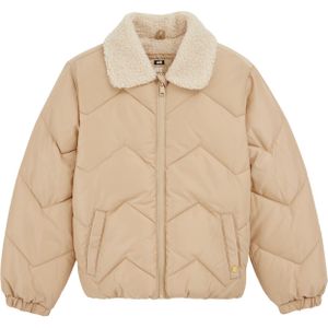 WE Fashion - Gewatteerde Jas - Voor Meisjes - Regular Fit - Zachte Fleece Binnenkant