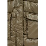 WE Fashion - Winterjas - Met Capuchon - Glanzend Materiaal