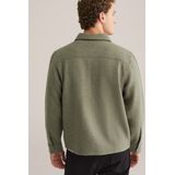 WE Fashion Tussenjas  olijfgroen