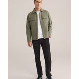 WE Fashion Tussenjas  olijfgroen