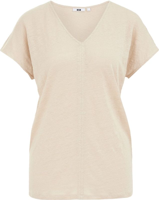 WE Fashion Shirt  beige gemêleerd