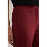 Pantalon - Jersey - Zwart - Regular Fit - Met Steek- en Paspelzakken