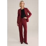 Pantalon - Jersey - Zwart - Regular Fit - Met Steek- en Paspelzakken