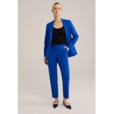 WE Fashion - Dames Slim Fit Blazer - Kobaltblauw