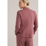 WE Fashion - Dames Blazer - Rose - Jersey - Getailleerd