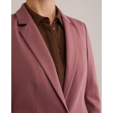 WE Fashion - Dames Blazer - Rose - Jersey - Getailleerd