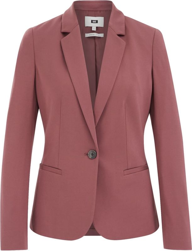 WE Fashion - Dames Blazer - Rose - Jersey - Getailleerd