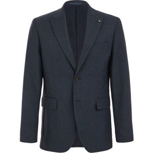 WE Fashion - Slim Fit Blazer - Donkerblauw - Heren