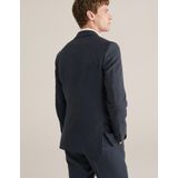 WE Fashion - Heren Slim Fit Blazer - Lichtblauw - Met Structuur