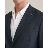 WE Fashion - Heren Slim Fit Blazer - Lichtblauw - Met Structuur