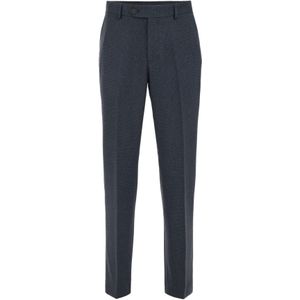 WE Fashion - Slim Fit - Pantalon - Donkerblauw