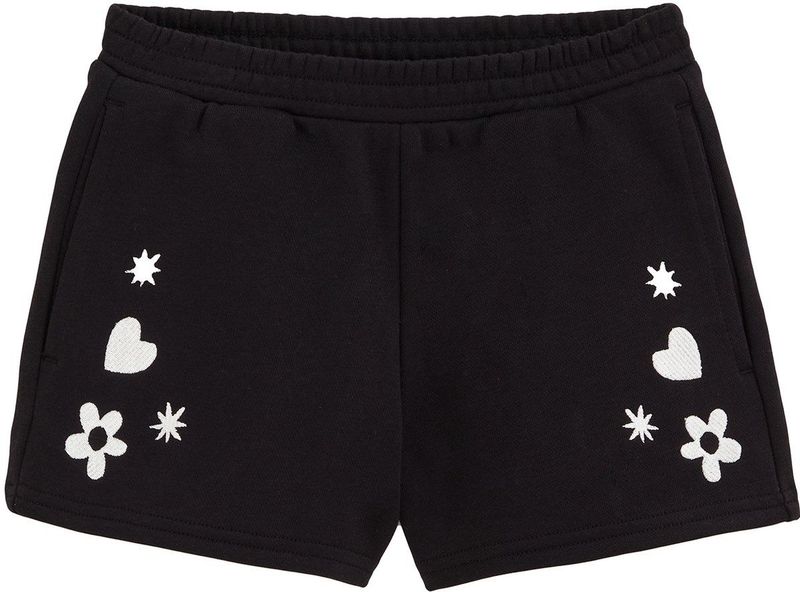 WE Fashion - Sweatshort - Zwart - Korte Broeken