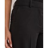 WE Fashion - Regular Waist Pantalon - Zwart - Loose Fit