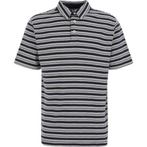 WE Fashion Shirt  donkerblauw / wit