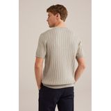 WE Fashion - Regular Fit T-shirt - Grijs - Katoen