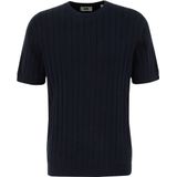 WE Fashion - Regular Fit T-shirt - Heren - Met Structuur