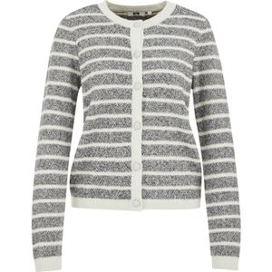 WE Fashion - Gebreid Vest - Dames - Regular Fit - Ronde Hals - Lange Mouwen