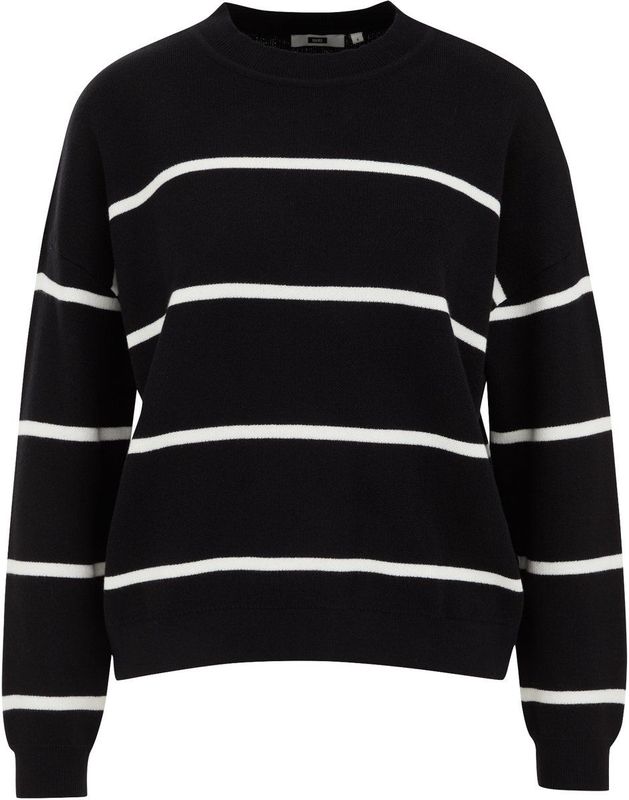 Pullover - Streep - Regular Fit - Ronde Hals - Lange Mouwen