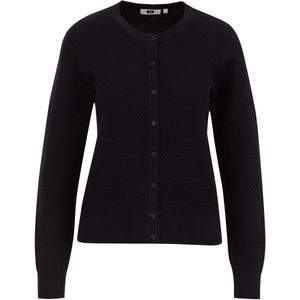 WE Fashion - Gebreide Trui - Katoen - Ronde Hals - Knoopsluiting