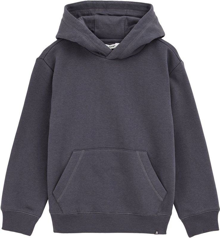 Blue Ridge - Jongens Hoodie - Grijs - Regular Fit - Katoen