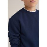 Blue Ridge - Jongens Sweater - Marineblauw - Regular Fit - Katoen
