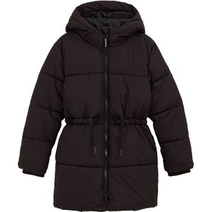 WE Fashion - Lange Gewatteerde Jas - Meisjes - Met Capuchon