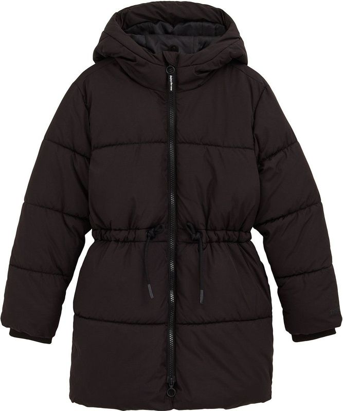 WE Fashion - Lange Gewatteerde Jas - Meisjes - Met Capuchon