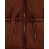 WE Fashion - Lange Gewatteerde Jas - Meisjes - Met Capuchon