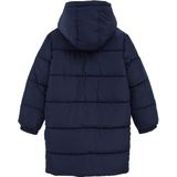 WE Fashion - Lange Gewatteerde Jas - Meisjes - Met Capuchon - Waterafstotend