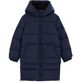 WE Fashion - Lange Gewatteerde Jas - Meisjes - Met Capuchon - Waterafstotend