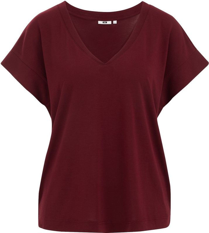 T-shirt - V-hals - Zacht - Regular Fit