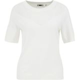 Gebreide Trui - Korte Mouwen - Ronde Hals - Opengewerkt Dessin - Regular Fit