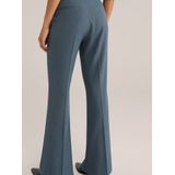 WE Fashion - Tapered Regular Waist Pantalon - Groen