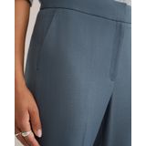 WE Fashion - Tapered Regular Waist Pantalon - Groen