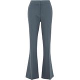 WE Fashion - Tapered Regular Waist Pantalon - Groen