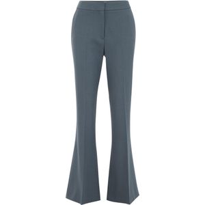WE Fashion - Tapered Regular Waist Pantalon - Groen