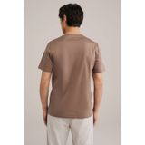 Van Gils - T-shirt - Bruin - Regular Fit - Katoen