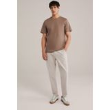 Van Gils - T-shirt - Bruin - Regular Fit - Katoen