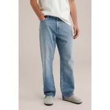 WE Fashion - Jeans - Mid Blauw - Denim - Loose Fit
