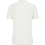 WE Studio - Shirt - Ivoor - Polokraag - Slanke Pasvorm - Kwartmouw