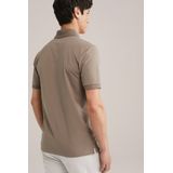Van Gils - Slim Polo - Bruin