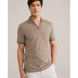 Van Gils - Slim Polo - Bruin