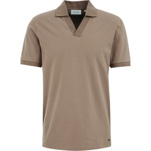 Van Gils - Slim Polo - Bruin