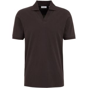 van Gils Shirt  donkerbruin