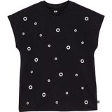 T-shirt - Zilverkleurig - Regular Fit - Korte Mouwen - Eyelet-Details