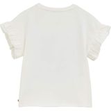 WE Fashion - T-shirt - Gebroken Wit - Regular Fit - Katoen