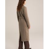 WE Fashion - Dames Jas - Wolmix - Regular Fit