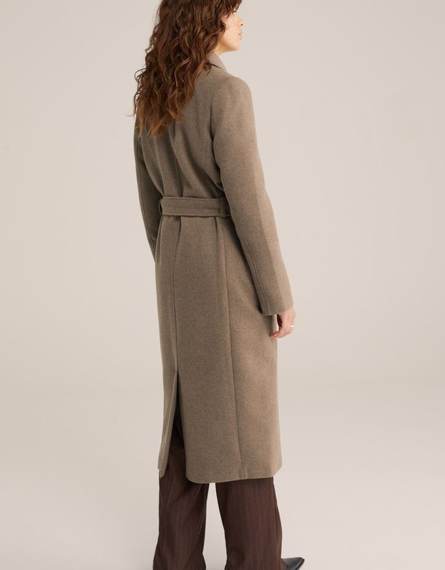 WE Fashion - Dames Jas - Wolmix - Regular Fit