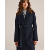 WE Fashion - Dames Jas - Wolmix - Regular Fit